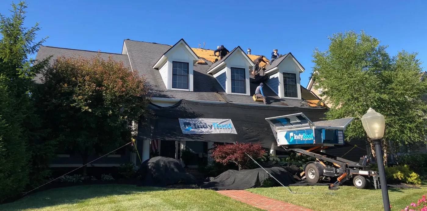 Commercial roof inspection documented in Imperial Hills